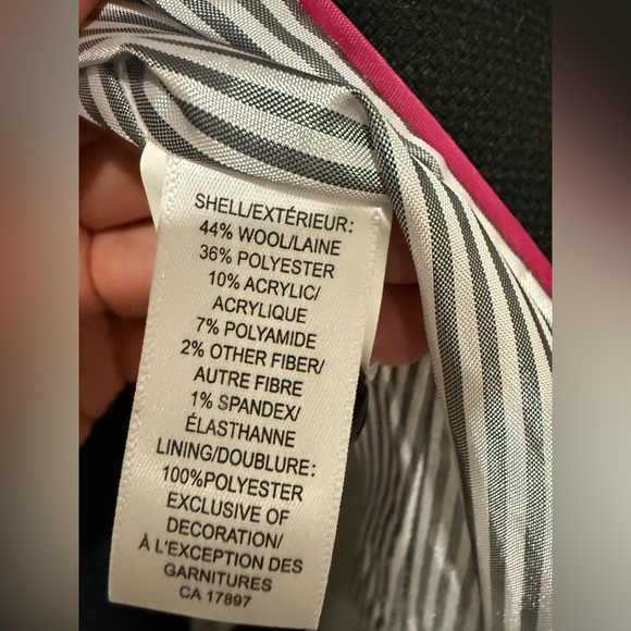 Banana Republic Tweed Wool Blazer, 8 - Picture 4 of 4